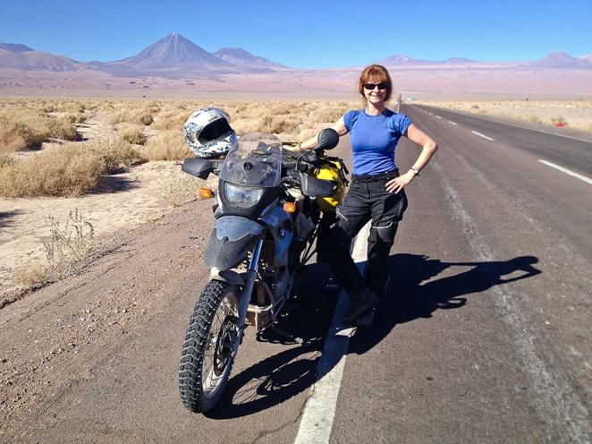 En route to San Pedro de Atacama in Chile