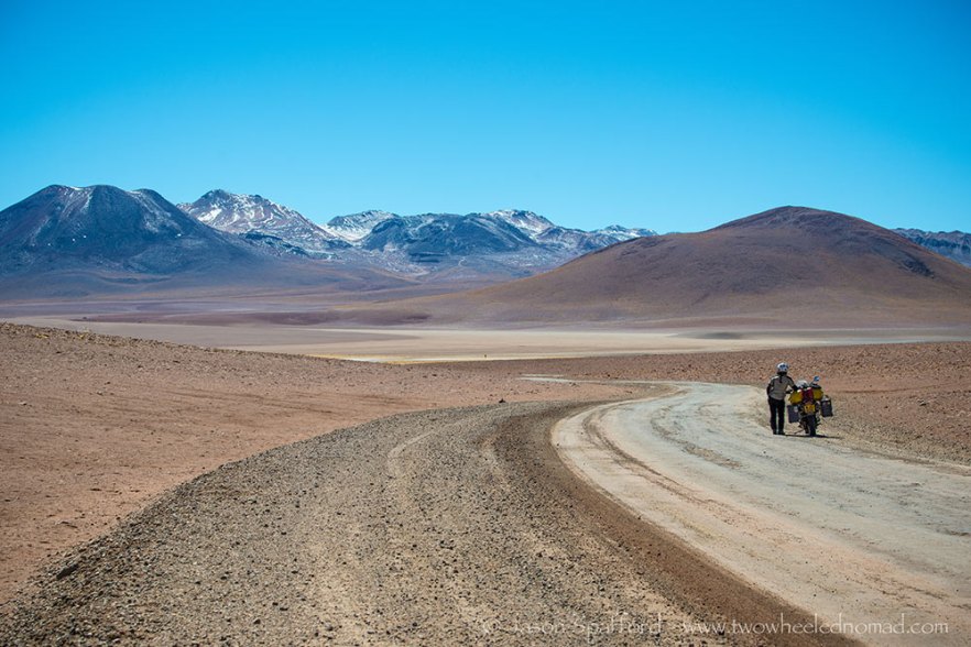 The road to El Tatio, Chile