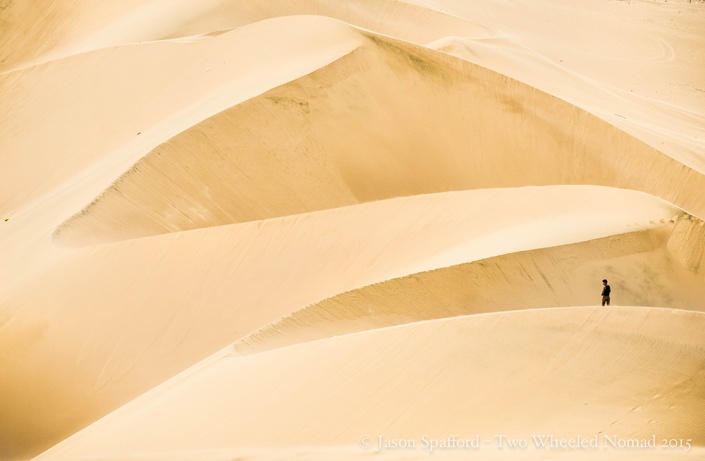 The dunes of Huacachina