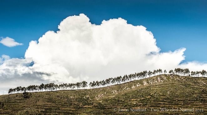 The Peruvian hills en route to Lake Titicaca